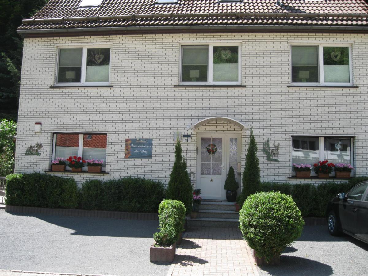 Ferienwohnung Schwarzer Hirsch Wieda Екстер'єр фото