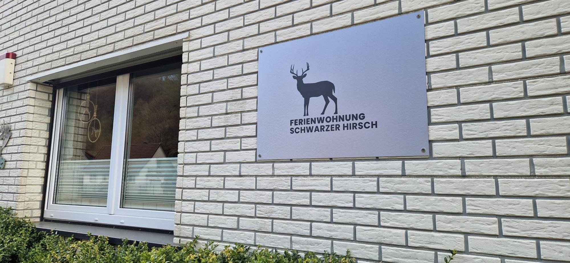 Ferienwohnung Schwarzer Hirsch Wieda Екстер'єр фото